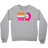 She Wants The D - Dunkin Donuts Crewneck Sweatshirt