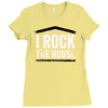 i rock the house Ladies Fitted T-Shirt