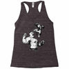 wolverine vs hulk Racerback Tank