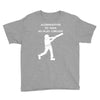alternatives to war play cricket batting anti war stencil tour Youth Tee