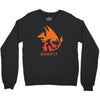 mega fire Crewneck Sweatshirt
