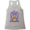 zombie bunny loves brains Racerback Tank
