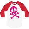 pink pirate 3/4 Sleeve Shirt