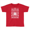 funny ugly christmas smiley emoticon Toddler T-shirt