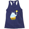totoro sunflower Racerback Tank