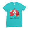 lung cancer awaneress Ladies Fitted T-Shirt