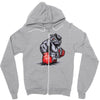 mma bulldog final Zipper Hoodie