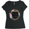 Happy Father's Day Women's Triblend Scoop T-shirt