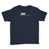 rope heart cat Youth Tee