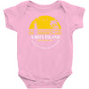 amity island jaws inspired movie shark printed Baby Onesie
