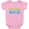 every body walk Baby Bodysuit