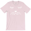 whiskers cat dog cute puppy animal baseball jersey T-Shirt