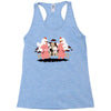piggybacks and chicken fights Racerback Tank