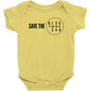 save the manual transmissions black (stick shift) Baby Bodysuit