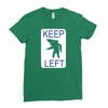 keep left shark Ladies Fitted T-Shirt