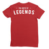 Life Begins at Forty 1978 the Birth of Legends Ladies Fitted T-Shirt