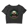 bah hum pug Crop Top