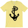 anchor sailor t shirt fashion cross top tee nautical tshirt retro tatt T-Shirt