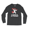 i tried it at home! funny Long Sleeve Shirts