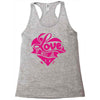 love (3) Racerback Tank