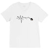 Scary Cat V-Neck Tee