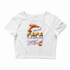 wenn papa Crop Top