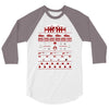 merry x mas you filthy animal 3/4 Sleeve Shirt