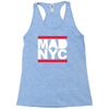 mad nyc new york city run fashion baseball jersey Racerback Tank