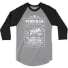 Vintage Aged To Perfection 1986 3/4 Sleeve Shirt