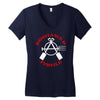 resistance is fertile activist gardener Women's V-Neck T-Shirt