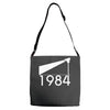 1984george orwell Adjustable Strap Totes