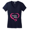 Coming Soon Baby Girl Women's V-Neck T-Shirt