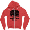 royale with cheese Zipper Hoodie