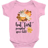 but first pumpkin spice Baby Bodysuit