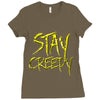 stay creepy Ladies Fitted T-Shirt