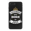 Legends Are Born In July iPhone 7 Plus Case