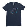 alien terror from deep space Ladies Fitted T-Shirt