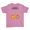 Waiting for Player 3 Gamer Youth Tee