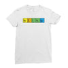 bazinga periodic table funny funny birthday present gift Ladies Fitted T-Shirt