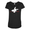 harmless little bunny Maternity Scoop Neck T-shirt