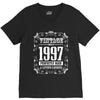 vintage made in 1997 perfectly aged a living legend V-Neck Tee