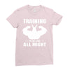 Training to be Like All Might Ladies Fitted T-Shirt