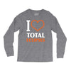 I Heart Total Eclipses Long Sleeve Shirts