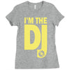 im a dj graphic tee mens Ladies Fitted T-Shirt
