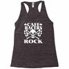 biker t shirt cafe racers ton up boys rockers greasers rock &amp; roll Racerback Tank