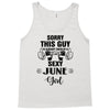 sorry this guy is already taken by a super sexy  june girl Tank Top