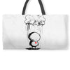 sad, rain heard Weekender Totes