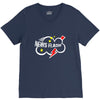 news flash black V-Neck Tee