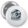 mike &amp; wolf's fixing co Pin-back button
