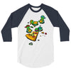 pizza lover 3/4 Sleeve Shirt